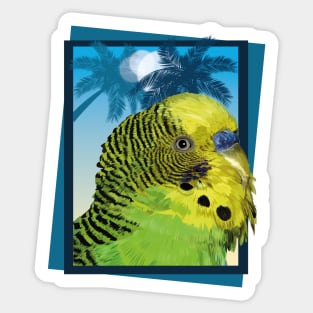 Australian parakeet Sticker